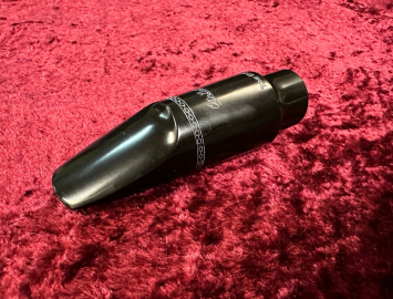 Used Otto Link Tone Edge 7* Hard Rubber Mouthpiece for Tenor Saxophone